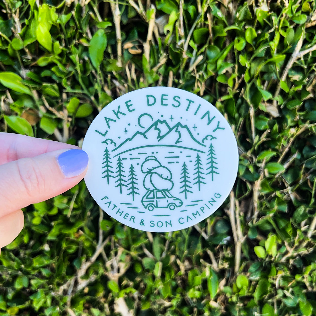 Lake Destiny Sticker