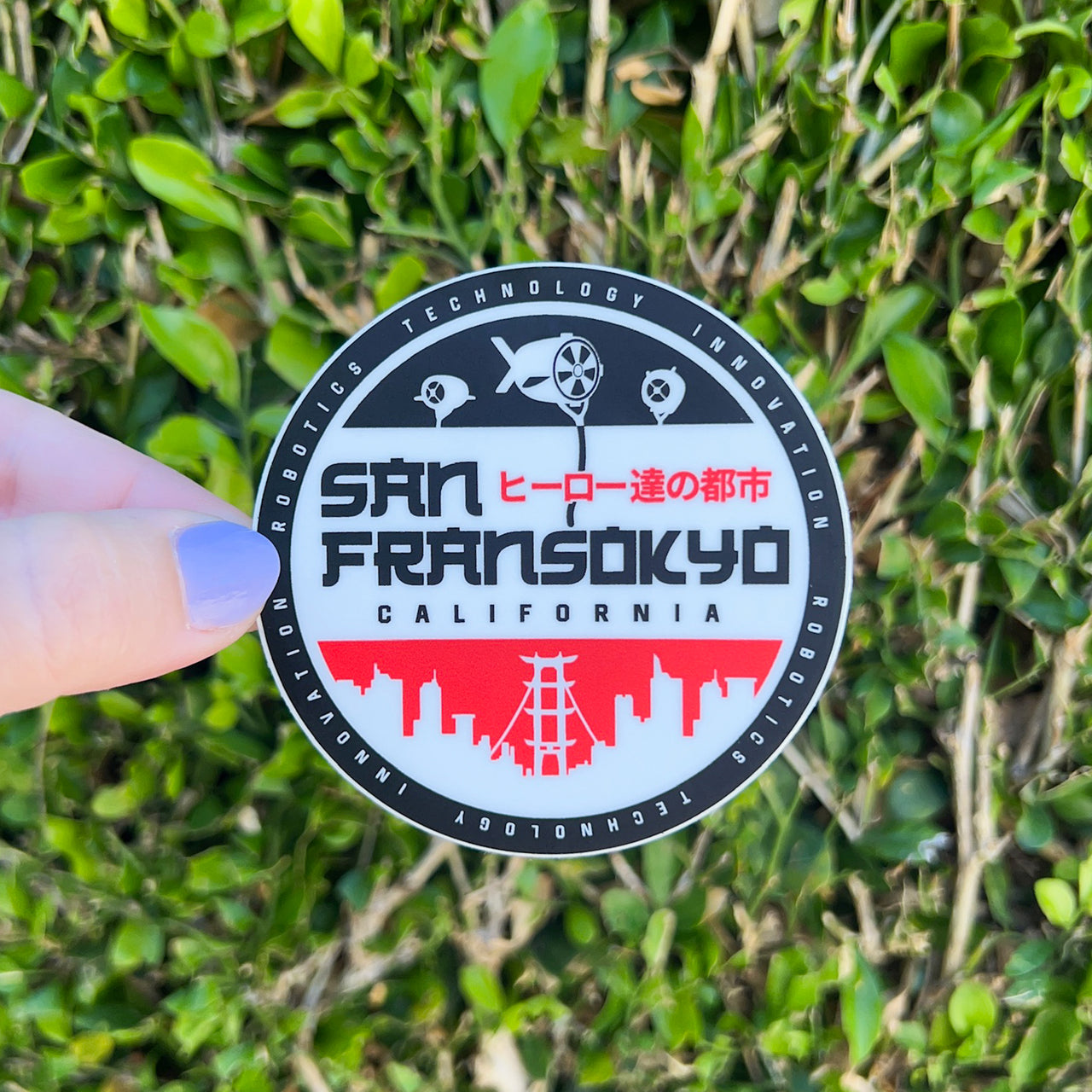 San Fransokyo City Sticker