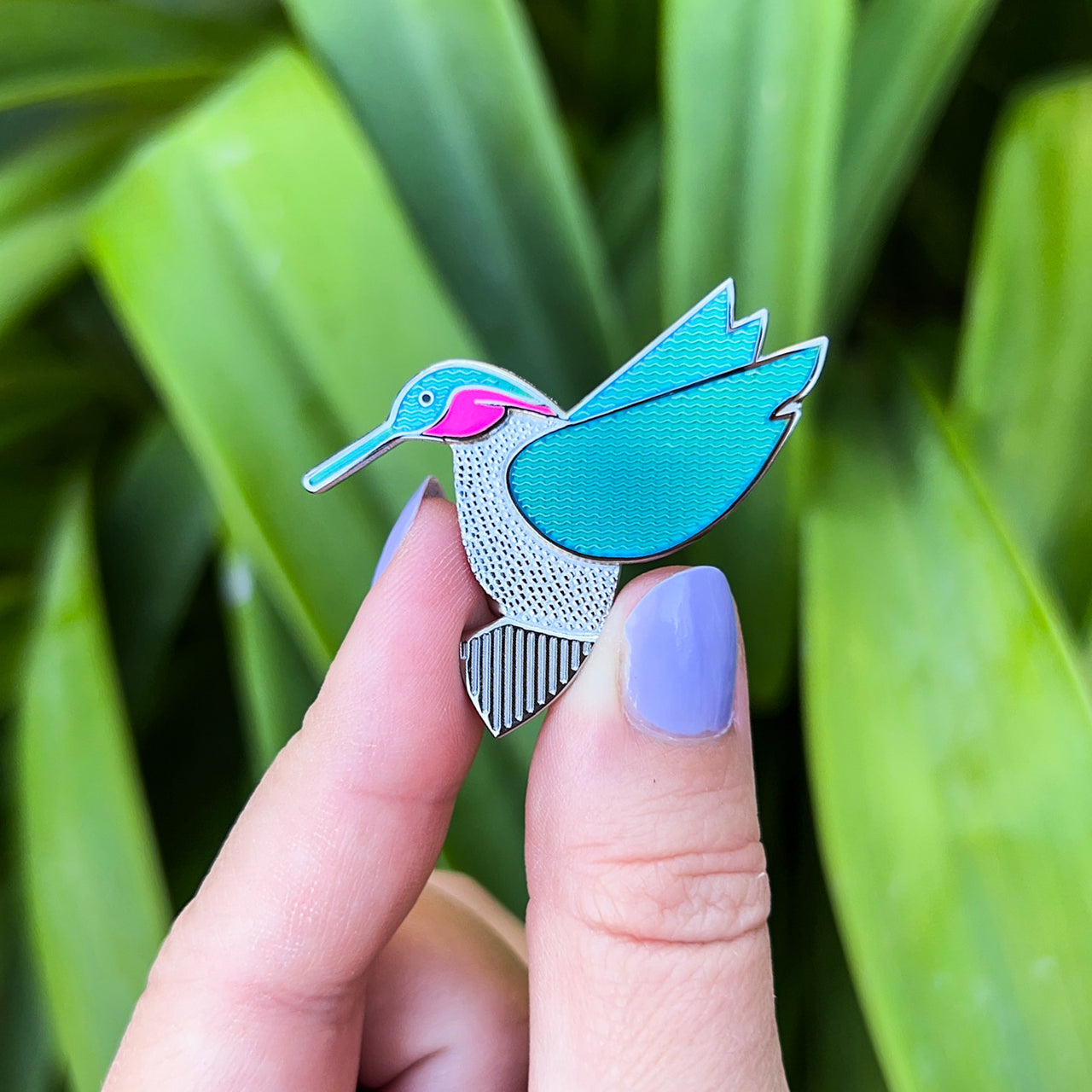 Hummingbird Sidekick Pin