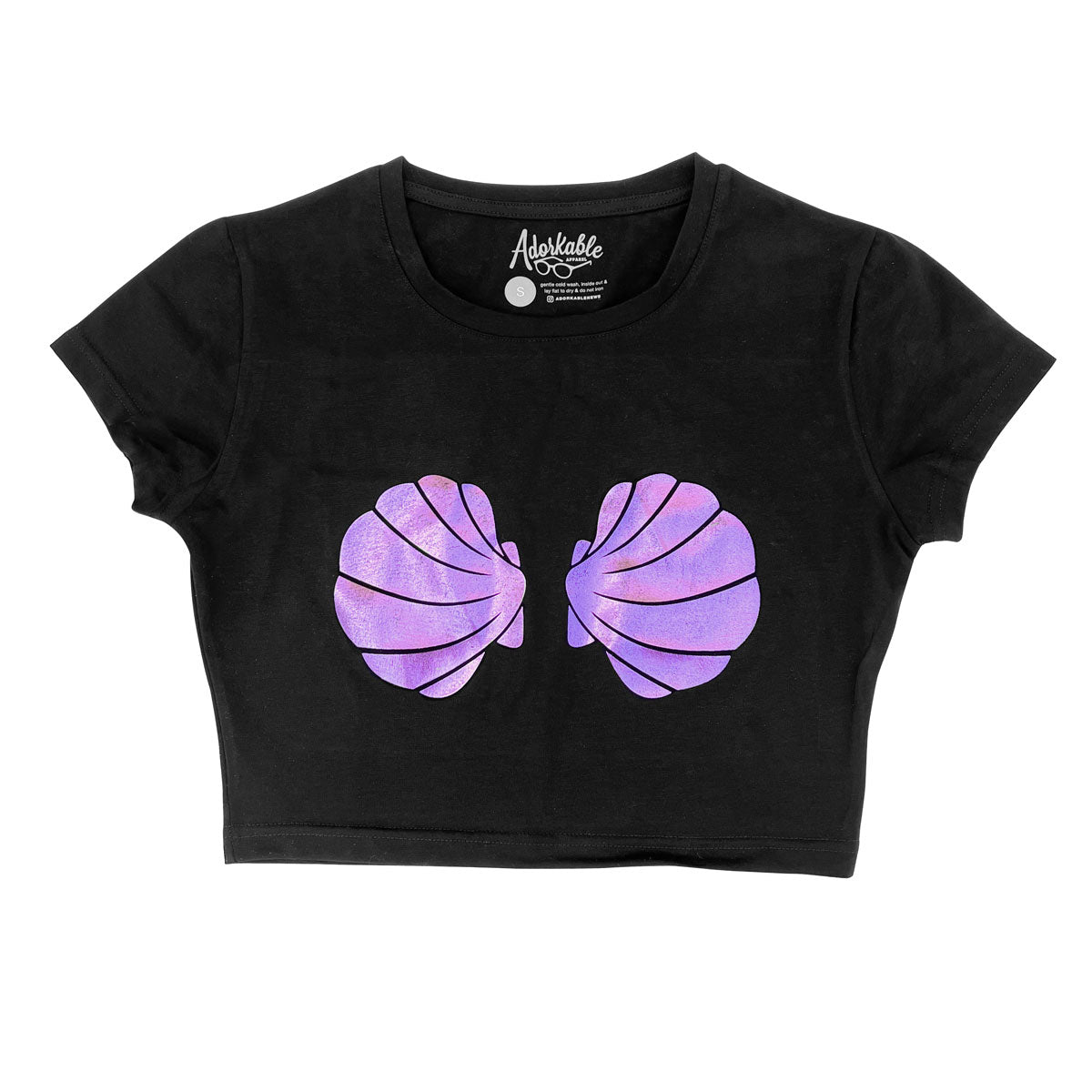 MerVamp Fitted Crop Tee - Whosits & Whatsits
