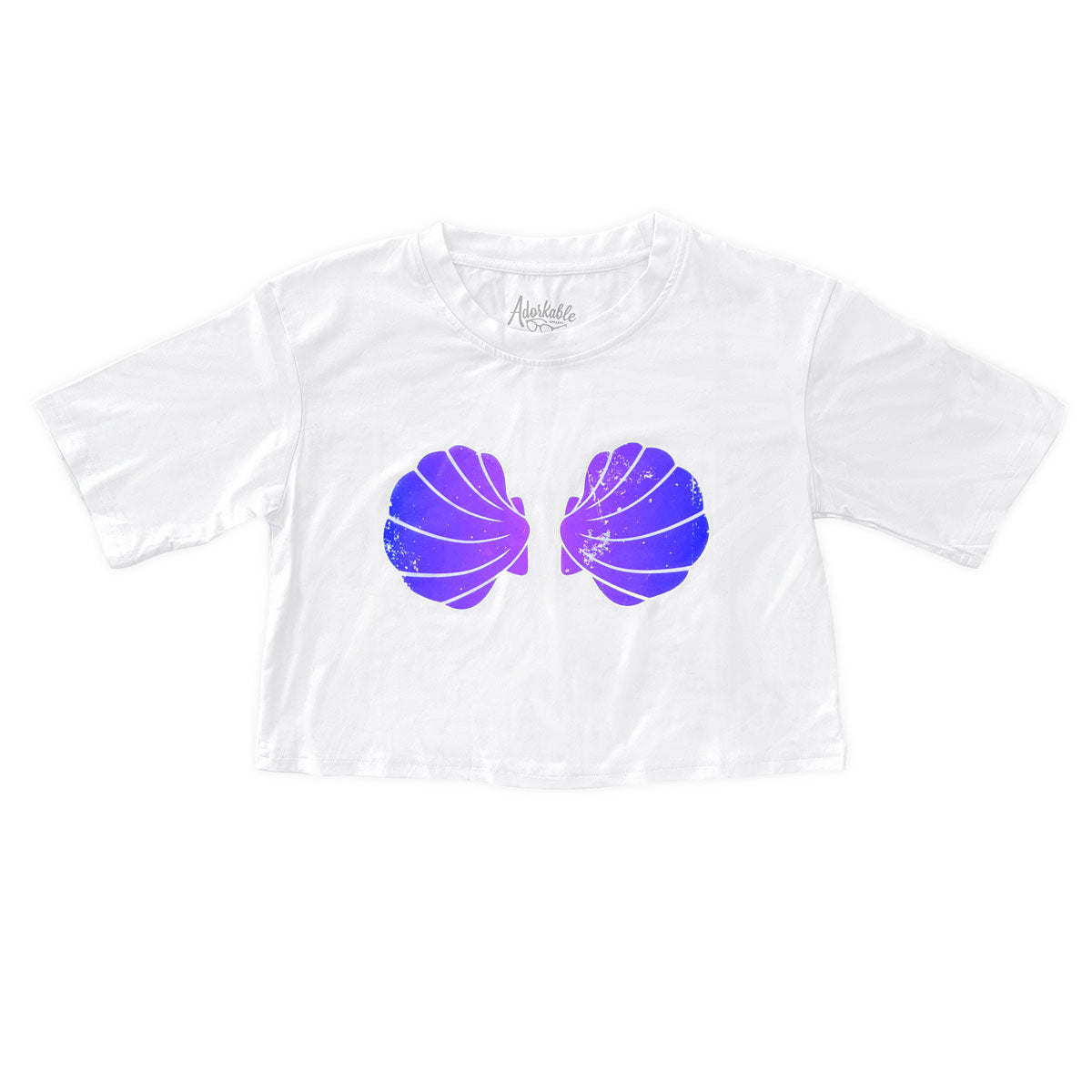 Classic Mermaid Crop Tee - Whosits & Whatsits