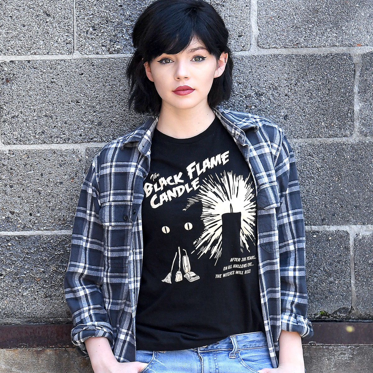 Black Flame Candle Unisex Tee