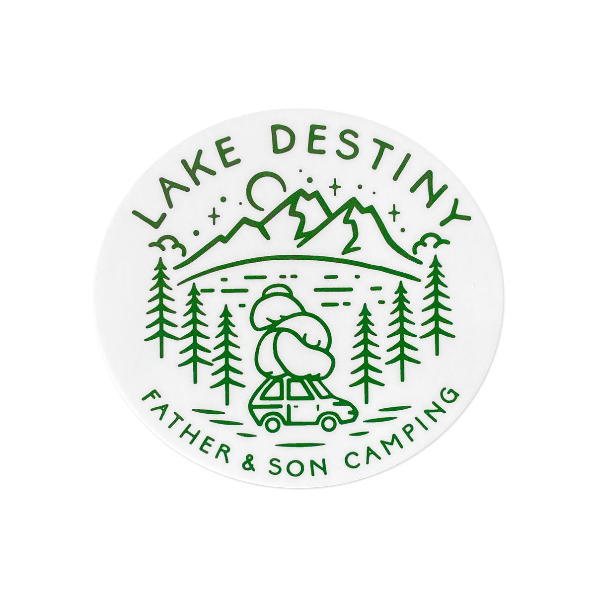 Lake Destiny Sticker - Whosits Whatsits