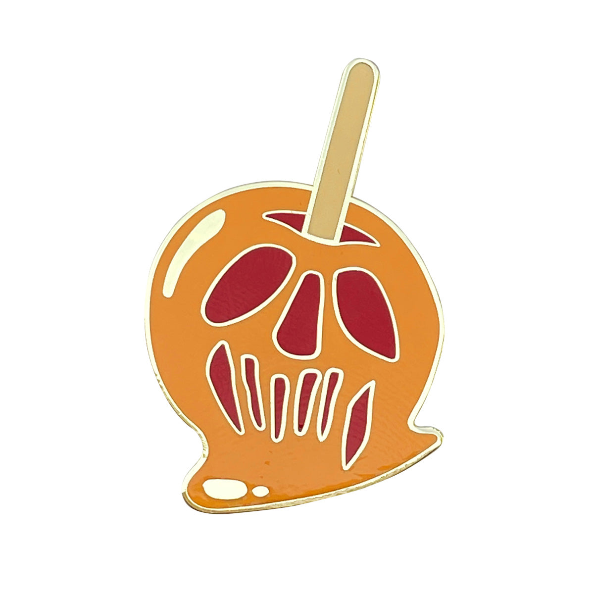 Caramel Poison Apple Pin - Whosits & Whatsits