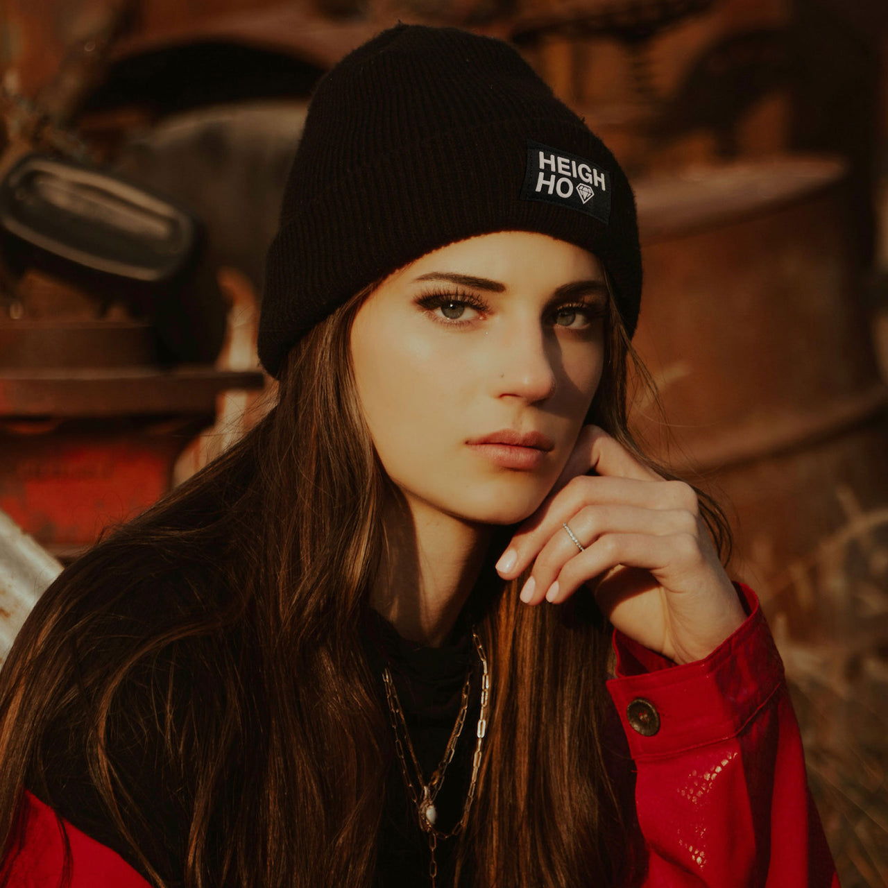 Heigh Ho Waffle Knit Beanie - Whosits & Whatsits