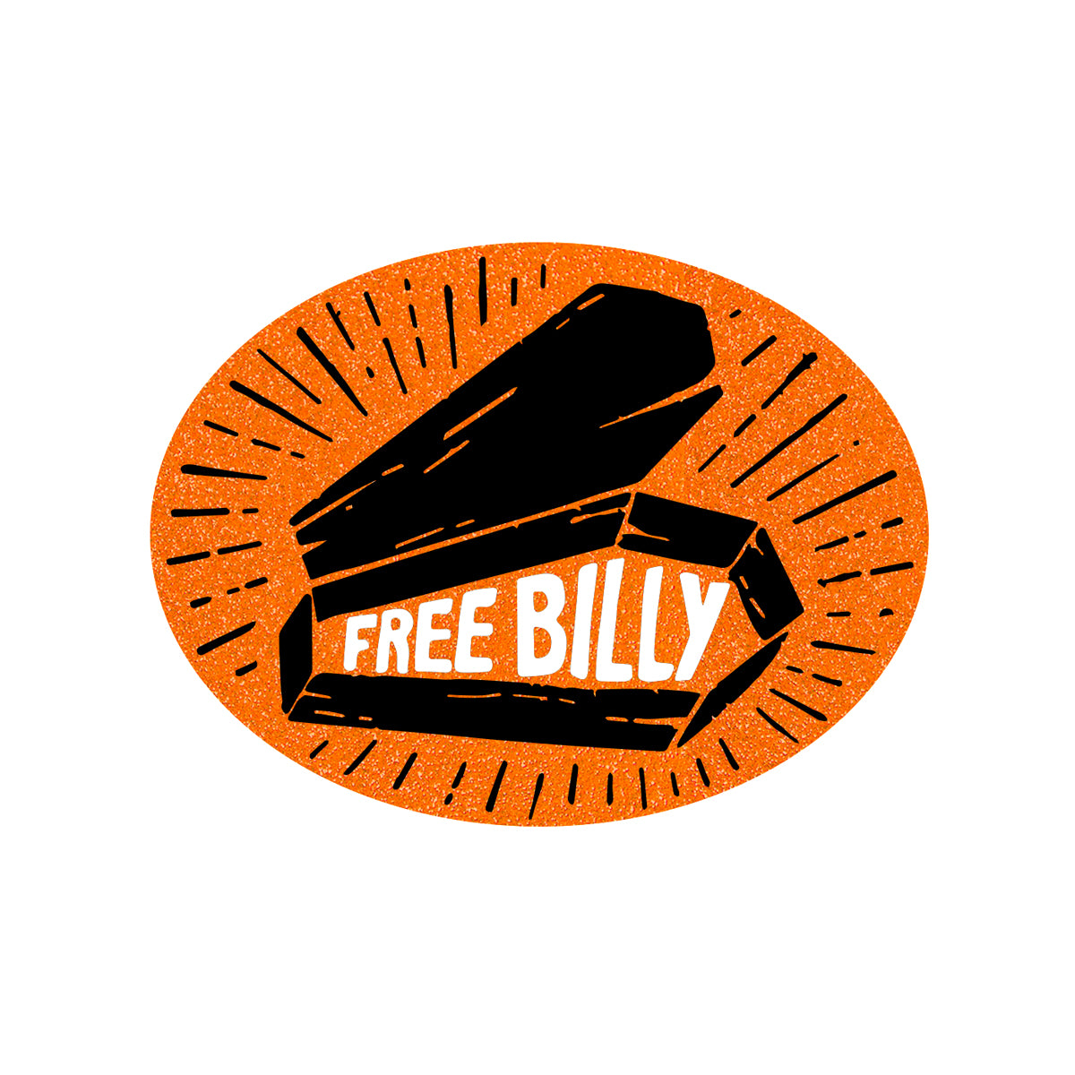 Free Billy Sticker - Whosits & Whatsits