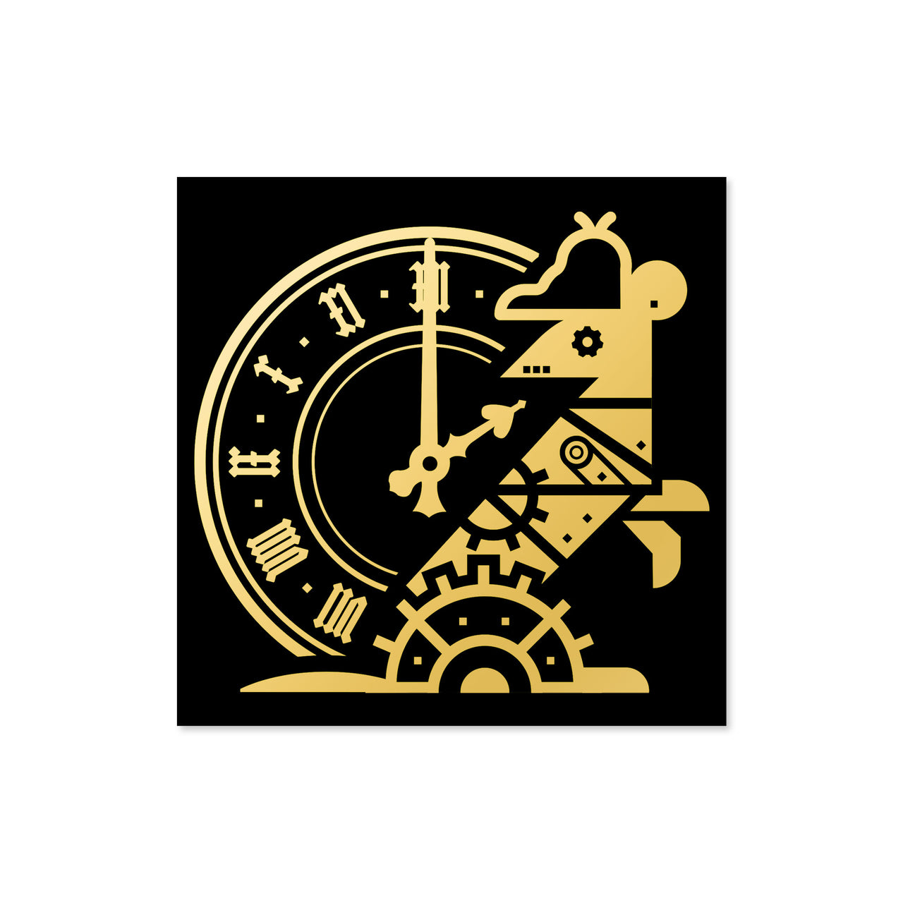 Mouse Detective Sticker