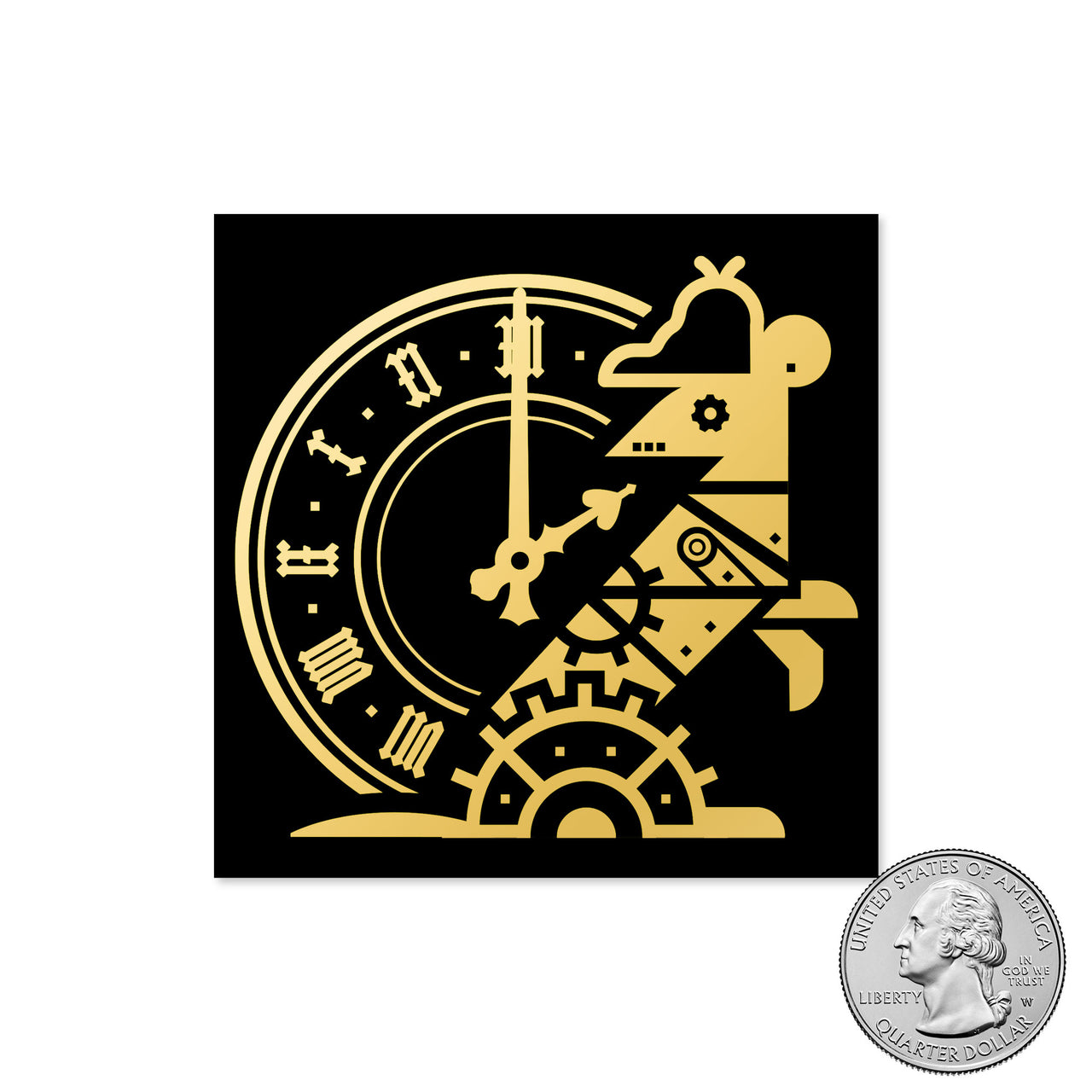 Mouse Detective Sticker