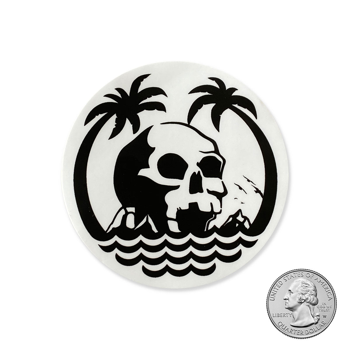 Skull Rock Sticker - Whosits Whatsits